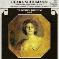 Schumann, C.: Soirees Musicales / Valses Romantiques / Souvenir De Vienne / Scherzo, Op. 10 / Variations On A Theme by Robert Schumann