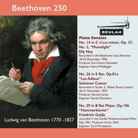 Beethoven 250 Piano Sonatas Nos. 14,26 and 29