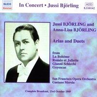 Bjorling, Jussi / Bjorling, Anna-Lisa: Arias and Duets (1949)