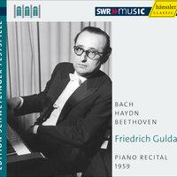 Friedrich Gulda: Piano Recital