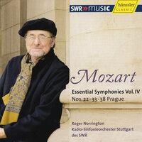 Mozart, W.A.: Symphonies (Essential), Vol. 4  - Nos. 22, 33, 38