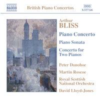Bliss: Piano Concerto / Piano Sonata / Concerto for 2 Pianos