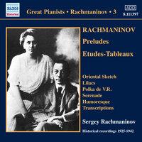 Rachmaninov: Piano Solo Recordings, Vol. 3