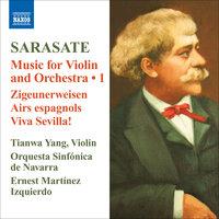 Sarasate: Music for Violin & Orchestra, Vol. 1