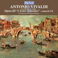 Vivaldi: Opera III "L'Estro Armonico" - concerti 1/6