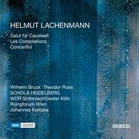 Helmut Lachenmann: Salut für Caudwell, Les consolations & Concertini