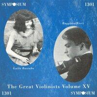 The Great Violinists, Vol. 15 (1938-1941)