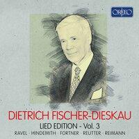 Dietrich Fischer-Dieskau: Lied-Edition, Vol. 3