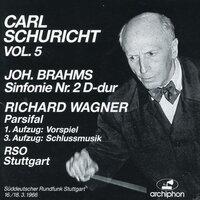 Brahms: Symphony No. 2 - Wagner: Excerpts from Parsifal (1966)