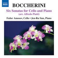 Boccherini: 6 Cello Sonatas (arr. Piatti)
