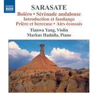Sarasate: Violin and Piano Music, Vol. 3