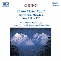 Grieg: Piano Music, Vol. 7