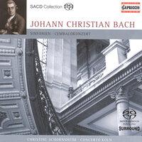 Bach, J.C.: Harpsichord Concerto in F Minor / Grand Overture (Symphony) for Double Orchestra / Symphony in G Minor
