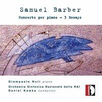 Barber: Piano Concerto & 3 Essays