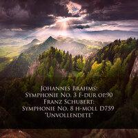 Johannes Brahms: Symphonie No. 3 F-dur op.90 Franz Schubert: Symphonie No. 8 h-moll D759 "Unvollendete"