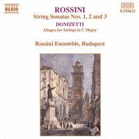 Rossini: String Sonatas / Donizetti : Allegro for Strings