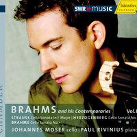 Brahms, J. / Strauss, R. / Herzogenberg, H.: Cello Sonatas (Brahms and His Contemporaries, Vol. 2)