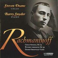 Rachmaninoff: Works for Cello & Piano