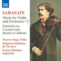Sarasate: Music for Violin and Orchestra, Vol. 2