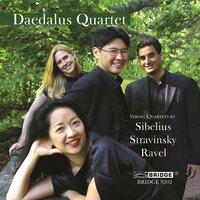 Sibelius, Stravinsky & Ravel: String Quartets