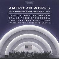 American Works for Organ And Orchestra