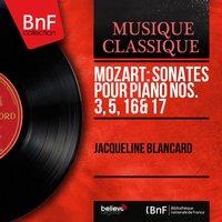 Mozart: Sonates pour piano Nos. 3, 5, 16 & 17
