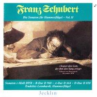 Franz Schubert: Die Sonaten für Hammerflügel, Vol. II