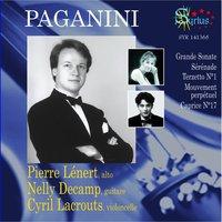 Nicolò Paganini: Pièces pour alto, guitare et violoncelle