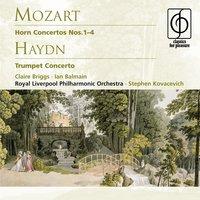 Mozart: Horn Concertos Nos. 1-4  .  Haydn: Trumpet Concerto