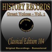 History Records - Classical Edition 104 - Great Voices - Vol. 1