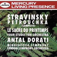 Stravinsky: Petrouchka; The Rite of Spring; 4 Etudes