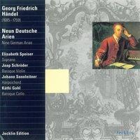 Georg Friedrich Händel: Neun deutsche Arien