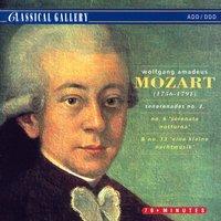 Mozart: Serenades Nos. 3, 6  & 13