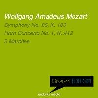 Green Edition - Mozart: Symphony No. 25, K. 183 & Horn Concerto No. 1, K. 412