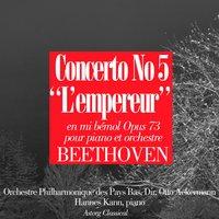Beethoven : Concerto No. 5 In E-flat Major for Piano and Orchestra, Op. 73 '' Emperor ''