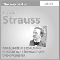The Very Best of Richard Strauss: Der Bürger Als Edelmann, Konzert No. 1 Für Waldhorn Und Orchester