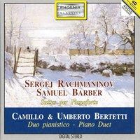Sergej Rachimaninov, Samuel Barber: Suites per pianoforte