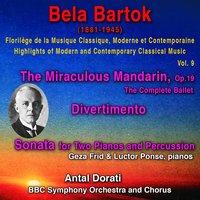 Bela Bartok - Florilège de la Musique Classique Moderne et Contemporaine - Highlights of Modern and Contemporary Classical Music - Vol. 9
