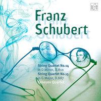 Franz Schubert.String Quartet No.14 in D Minor, D.810 ('Death and the Maiden') ; No.15 in G Major, D. 887, Op.posth.161