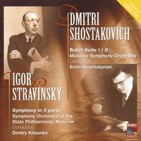 Shostakovich: Ballet Suites Nos. 1 & 2 - Stravinsky: Symphony in Three Movements