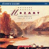 Mozart: Violin Concertos Nos. 2, 3 & 4