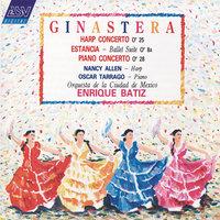 Ginastera: Harp Concerto; Estancia; Piano Concerto