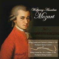 Mozart: String Quartet and Clarinet in A Major, K. 581 - String Quartet No. 19 in C Major, K. 465