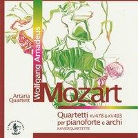 Wolfgang Amadeus Mozart : Quartetti per pianoforte e archi, KV 478 & KV 493, Klavierquartette