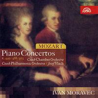 Mozart : Piano Concertos / Moravec, Czech Chamber Orch., CPO/Vlach
