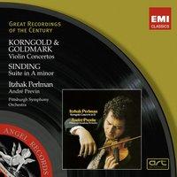 Korngold & Goldmark: Violin Concertos/Perlman, Previn