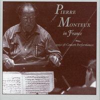Pierre Monteux in France: 1952-58 Concert Performances