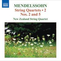 Mendelssohn, Felix: String Quartets, Vol. 2  - String Quartets Nos. 2, 5 / Capriccio / Fugue