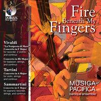Chamber Music (Baroque) - Vivaldi, A. / Tartini, G. / Sammartini, G. (Fire Beneath My Fingers)