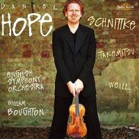 Schnittke, Takemitsu & Weill: Violin Concertos